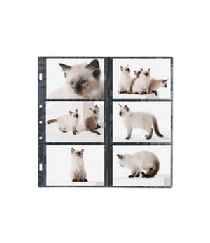 SVAR 25378210 PHOTOVISION FOGLI PORTAFOTO PHOTOCHIC BLACK 10X15 / 12 FOTO Orizzontali  BLISTER 10 Fogli