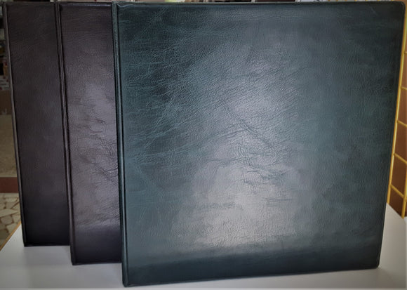 SVAR 52253710 - 52253733 COPERTINE RECORD Esterno 27x27 H30 4 ANELLE CROMATE X Fogli 18x24-20x25