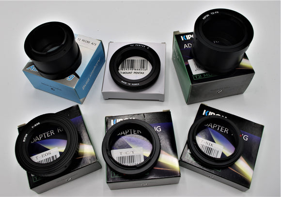 ANELLI ADATTATORI T2  42 X 0,75mm NUOVI - Adattano Ottiche ed Accessori  Vari alle varie Reflex/Mirrorless