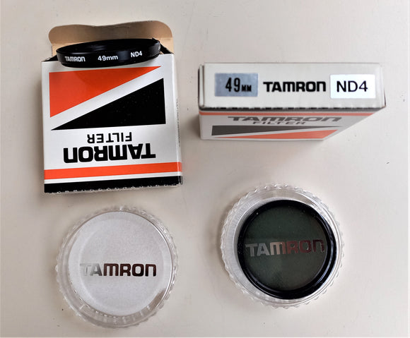 TAMRON FILTRO ND-4 NEUTRAL DENSITY -2 STOPS 49mm Vite  NUOVI OFFERTA