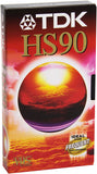 TDK HS90 SUPER S.GRADE NASTRI VIDEO VERGINI VHS