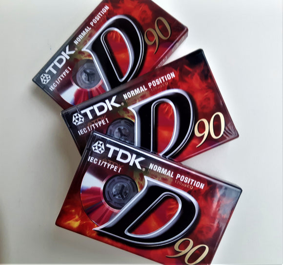 TDK 90 HF NORMAL Position BIAS AIDIOCASSETTE VERGINI