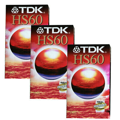 TDK HS60 SUPER S.GRADE NASTRI VIDEO VERGINI VHS