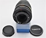 TOKINA RMC 135mm F.2,8 x Canon FD Manual Focus Paraluce Telescopico Incorporato USATO  Ottimo Stato 