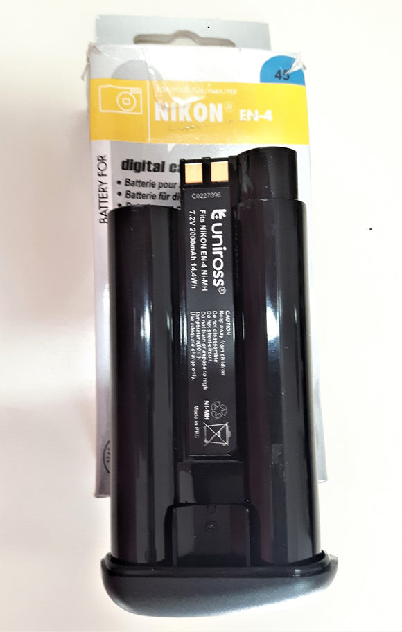 UNIROSS U0110457 NIKON EN-4 7,2V 2000mah Batteria Li-Ion x reflex digitali