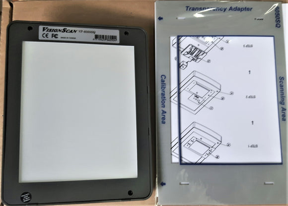 VISUAL PLUS VP-6050 SQ   18 x 14 X 28 VISORE 11 x 14   Adattatore X scanner per Negativi/Diapo-