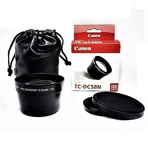 CANON TC-DC58 N AGGIUNTIVO TELE 1,75X Canon PowerShot NUOVO CANON IT. (Vedi Fotocamere )