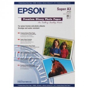 EPSON S041316  CARTA X STAMPA INKJET PREMIUM GLOSS PAPER  super A3 20 F. 255 g/m