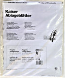 KAISER 2513 FOGLI PORTANEGATIVI 135 24X36 mm 10 Striscie da 4 Fotogrammi