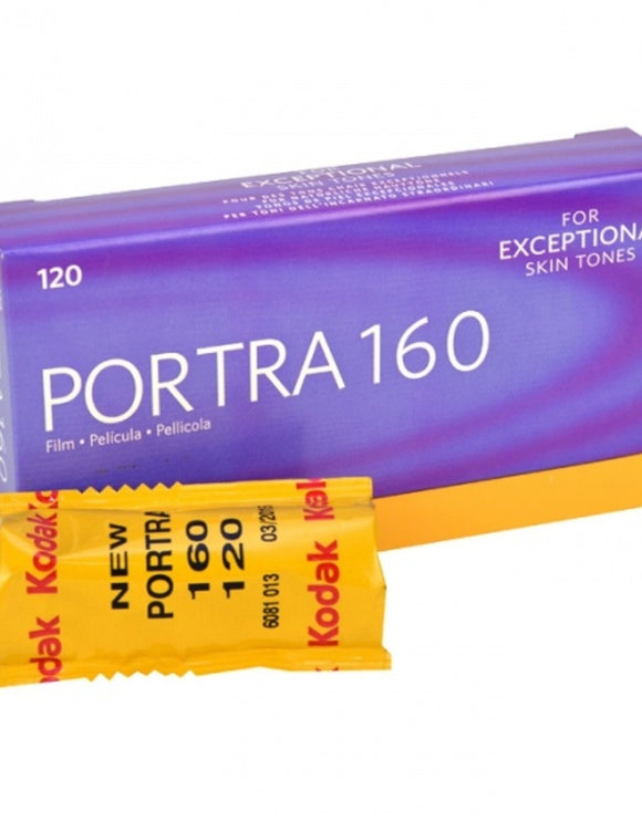 KODAK PORTRA 160 120 x 6x7-6x6-4,5x6 Negativo Colori OFFERTA Scad. 02-2022